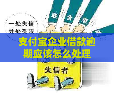 支付宝企业借款逾期应该怎么处理