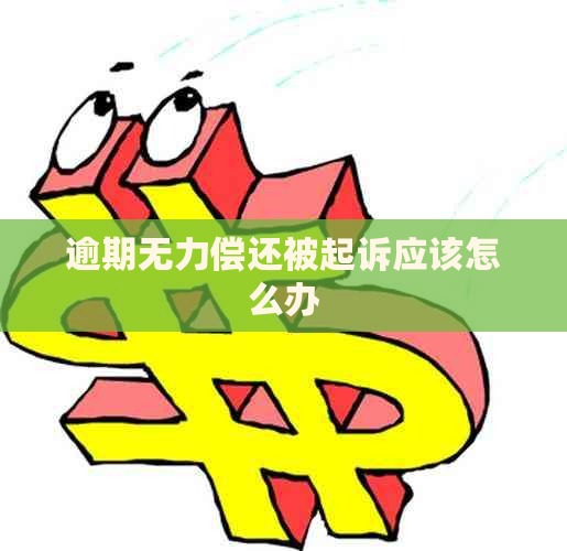 逾期无力偿还被起诉应该怎么办
