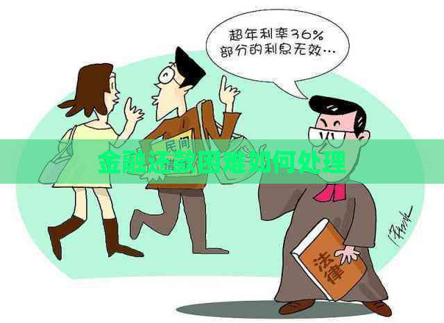 金融还款困难如何处理