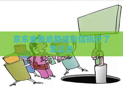 京东金条逾期成失信执行了怎么办