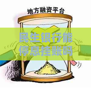 民生银行能停息挂账吗