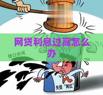 网贷利息过高怎么办