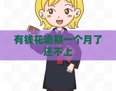 有钱花逾期一个月了还不上