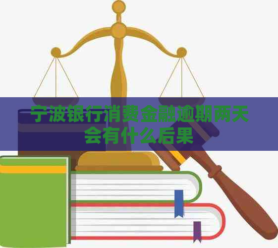 宁波银行消费金融逾期两天会有什么后果