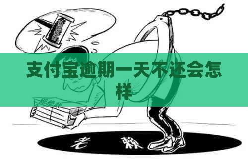 支付宝逾期一天不还会怎样