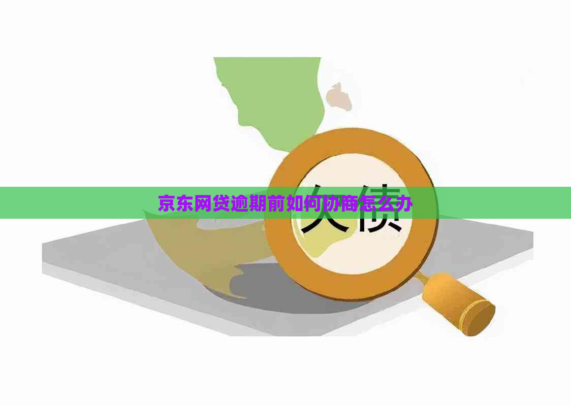 京东网贷逾期前如何协商怎么办