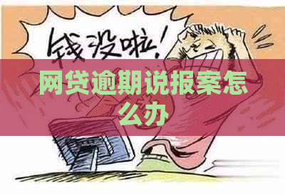 网贷逾期说报案怎么办