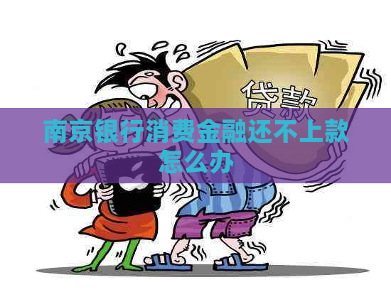 南京银行消费金融还不上款怎么办
