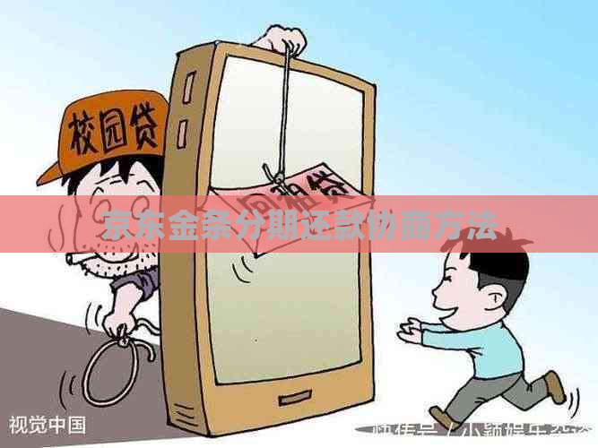京东金条分期还款协商方法