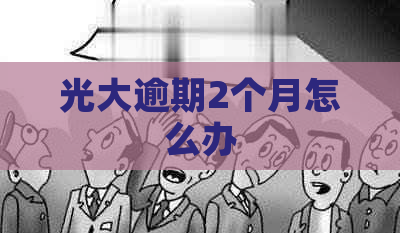 光大逾期2个月怎么办
