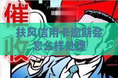 扶风信用卡逾期会怎么样处理