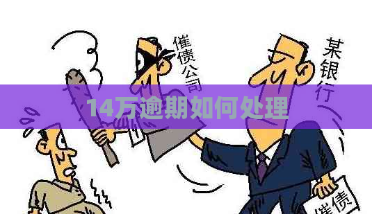 14万逾期如何处理