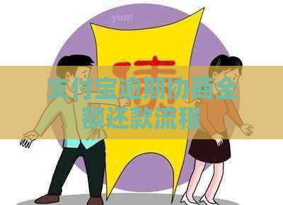 支付宝逾期协商全额还款流程