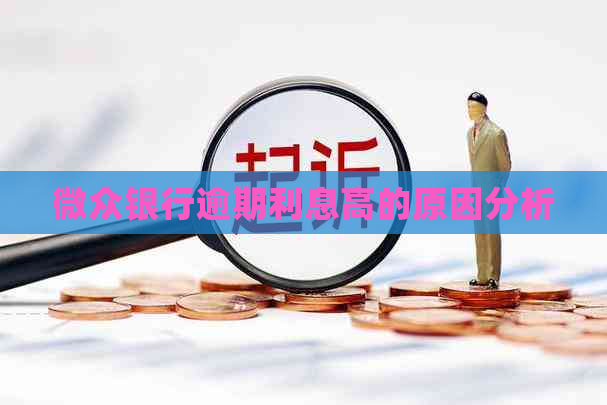 微众银行逾期利息高的原因分析