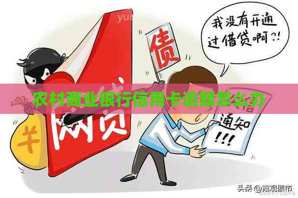 农村商业银行信用卡逾期怎么办