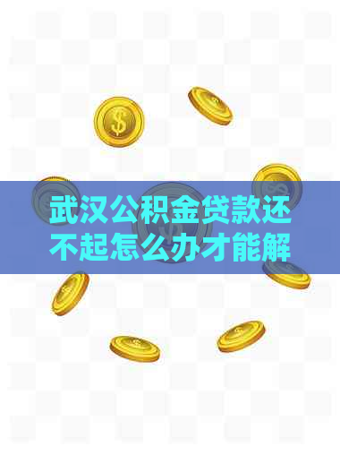 武汉公积金贷款还不起怎么办才能解决