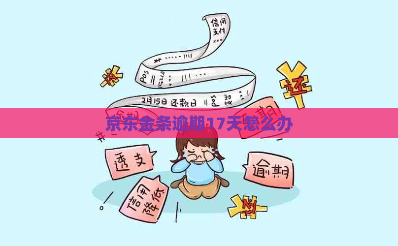 京东金条逾期17天怎么办