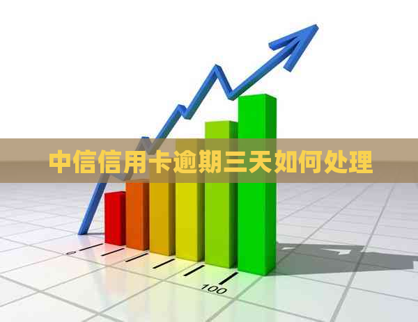 中信信用卡逾期三天如何处理