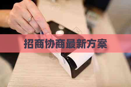 招商协商最新方案
