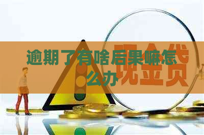 逾期了有啥后果嘛怎么办