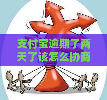 支付宝逾期了两天了该怎么协商还款