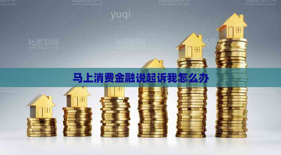 马上消费金融说起诉我怎么办