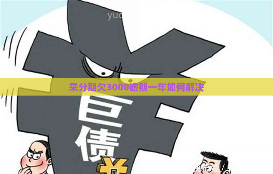 来分期欠3000逾期一年如何解决