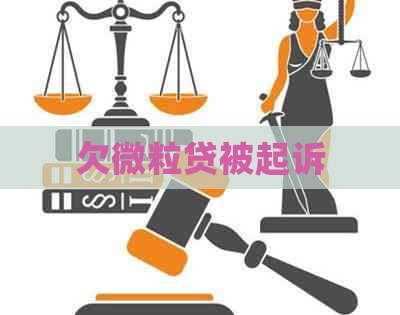 欠微粒贷被起诉
