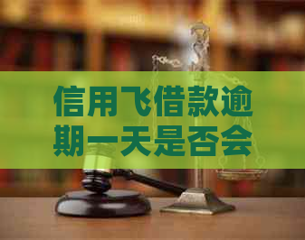信用飞借款逾期一天是否会影响个人记录