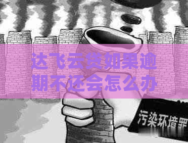 达飞云贷如果逾期不还会怎么办