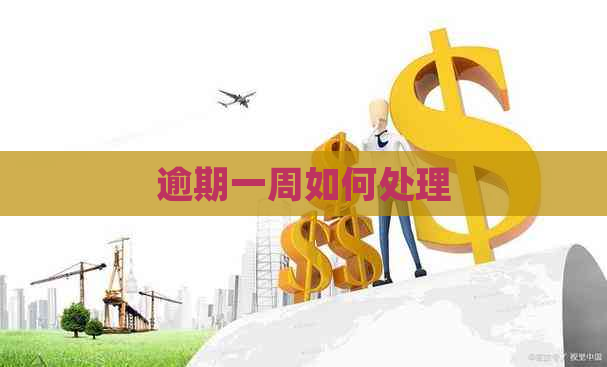 逾期一周如何处理