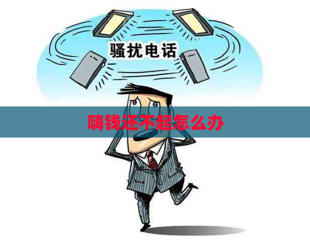 嗨钱还不起怎么办