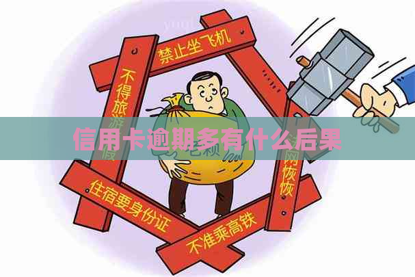 信用卡逾期多有什么后果