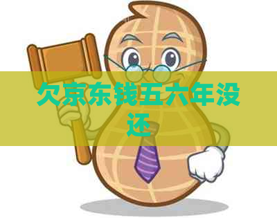 欠京东钱五六年没还