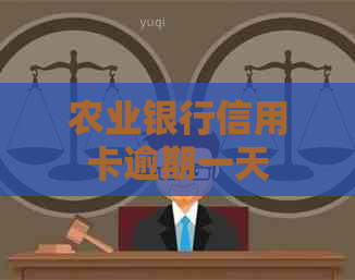 农业银行信用卡逾期一天