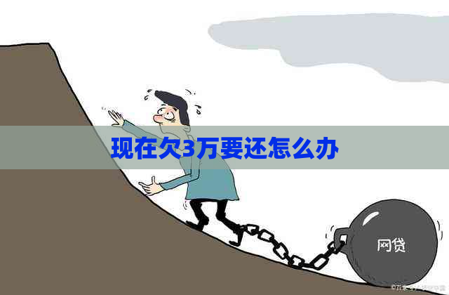 现在欠3万要还怎么办
