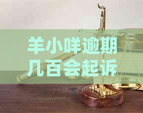 羊小咩逾期几百会起诉吗