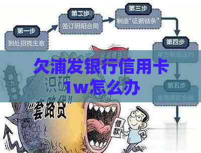 欠浦发银行信用卡1w怎么办