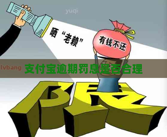 支付宝逾期罚息是否合理