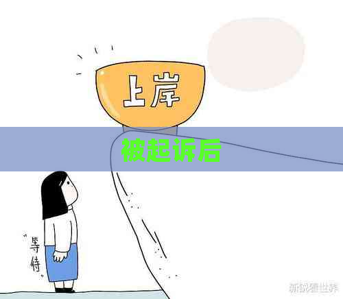 被起诉后