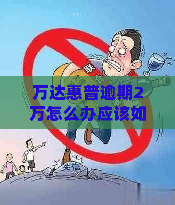 万达惠普逾期2万怎么办应该如何处理