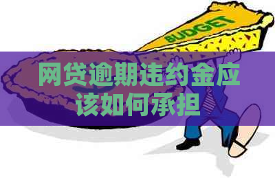 网贷逾期违约金应该如何承担