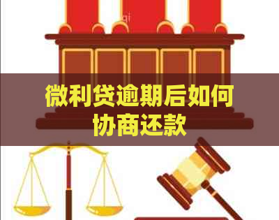 微利贷逾期后如何协商还款