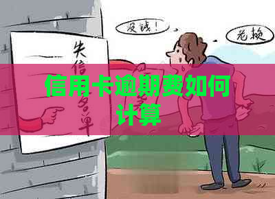 信用卡逾期费如何计算