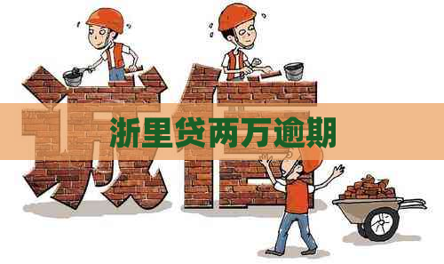 浙里贷两万逾期