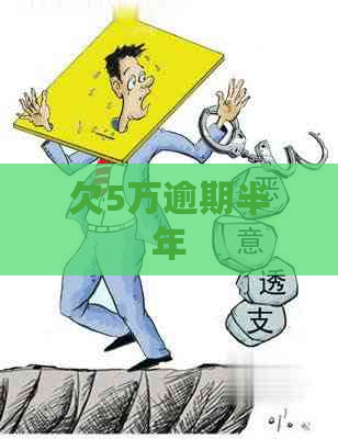 欠5万逾期半年