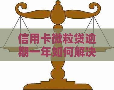 信用卡微粒贷逾期一年如何解决