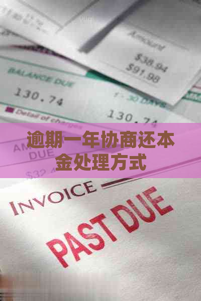 逾期一年协商还本金处理方式