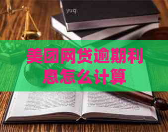 美团网贷逾期利息怎么计算