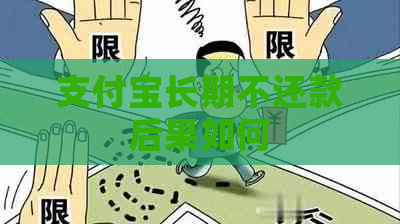 支付宝长期不还款后果如何